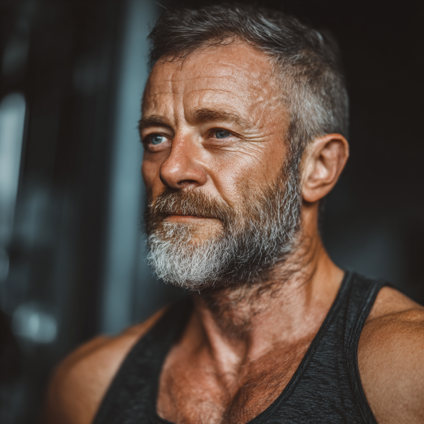 Seniori practicând yoga într-un mediu natural și relaxant